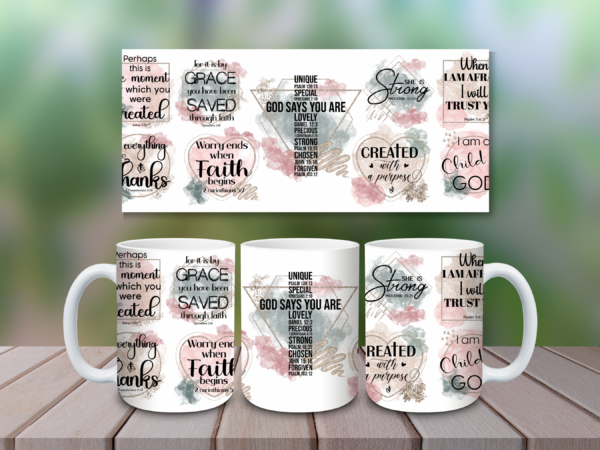 Introducing the God Says You Are Warm Colored Mug