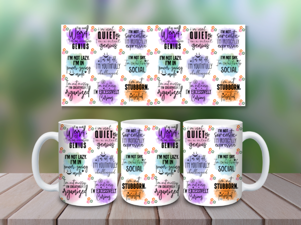 Brighten Your Day with Our Multi-Colored Inspirational Mug