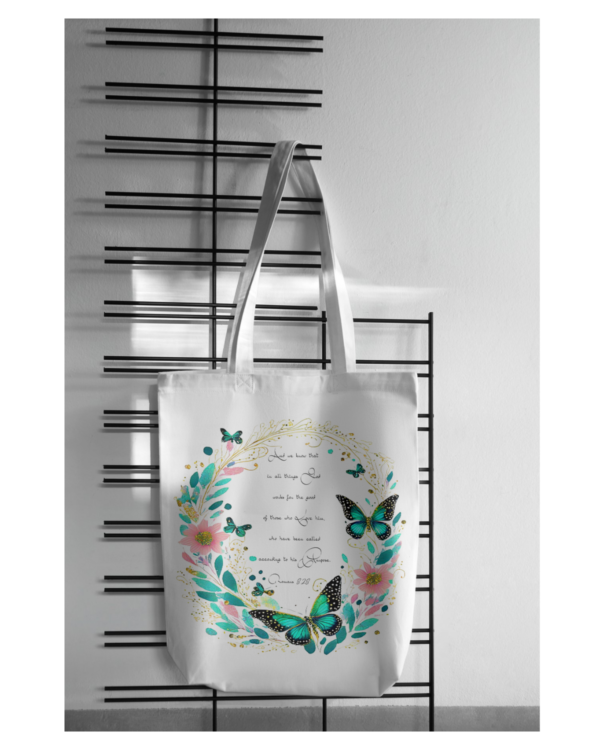 Vibrant Tote with an Empowering Message